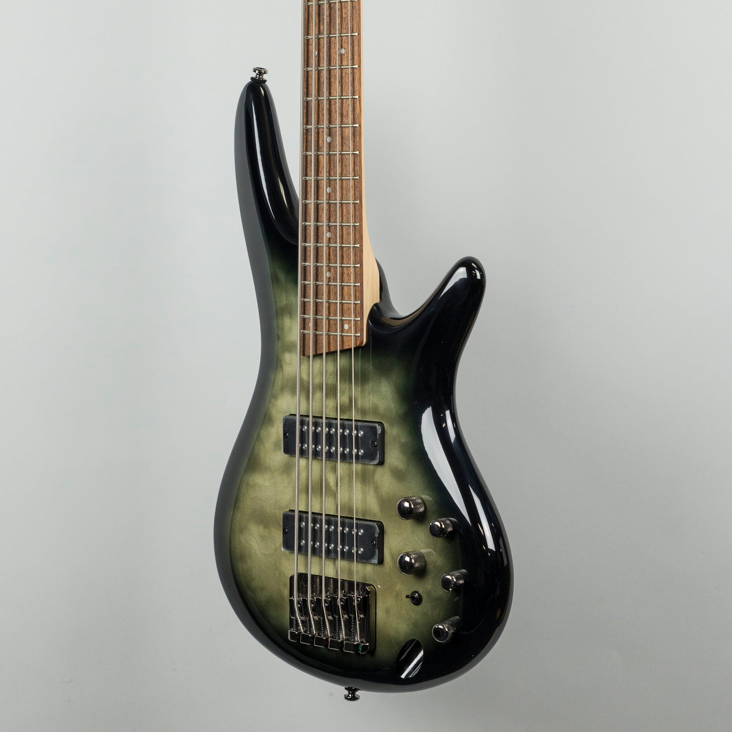 Ibanez SR405EQM-SKG 5-String Bass Guitar in Surreal Black Burst Gloss