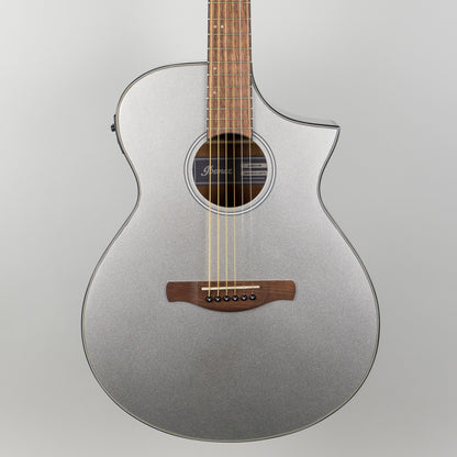 Ibanez AEWC10-SM Acoustic Guitar in Silver Metallic High Gloss