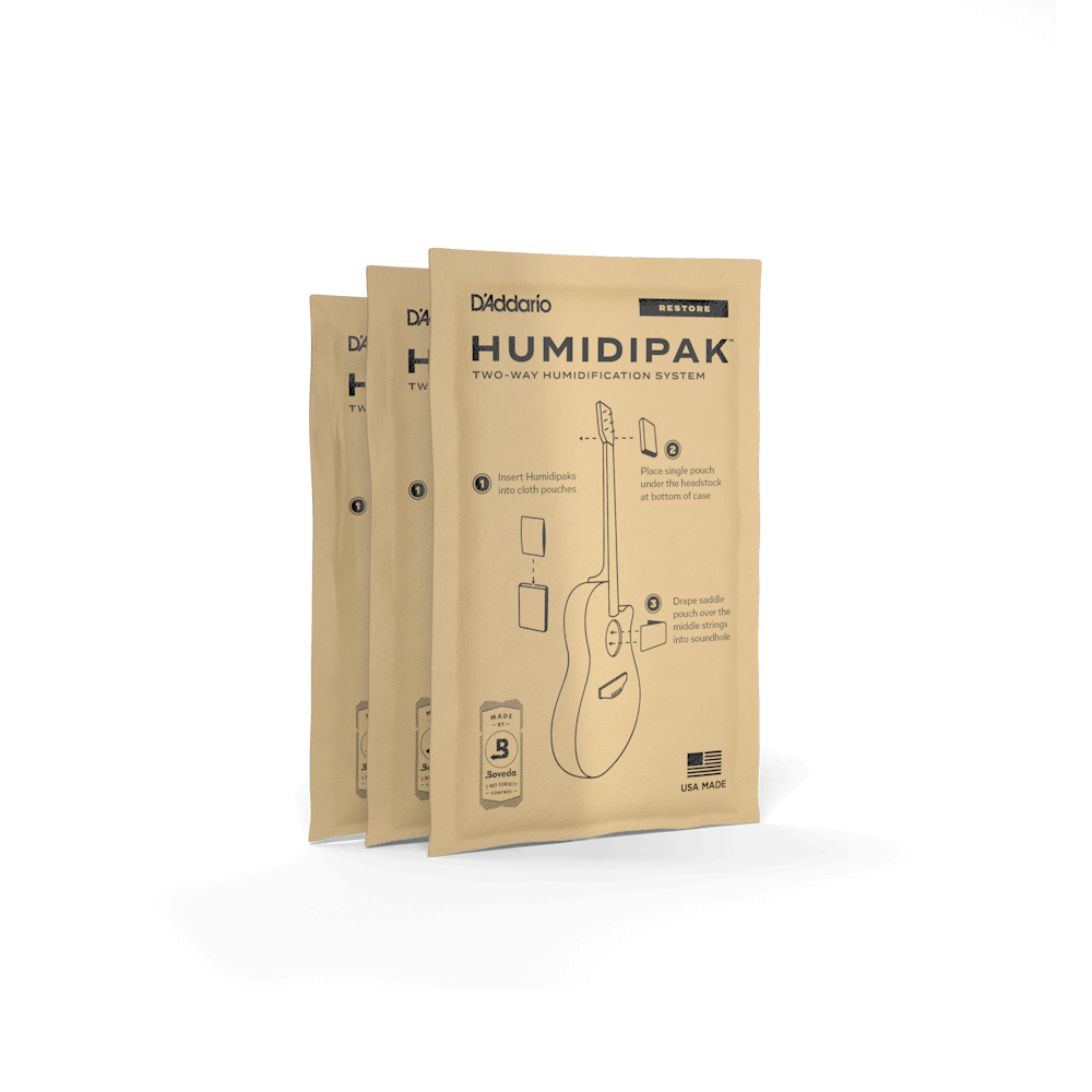 D'Addario Humidipak Maintain, Replacement 3-Pack