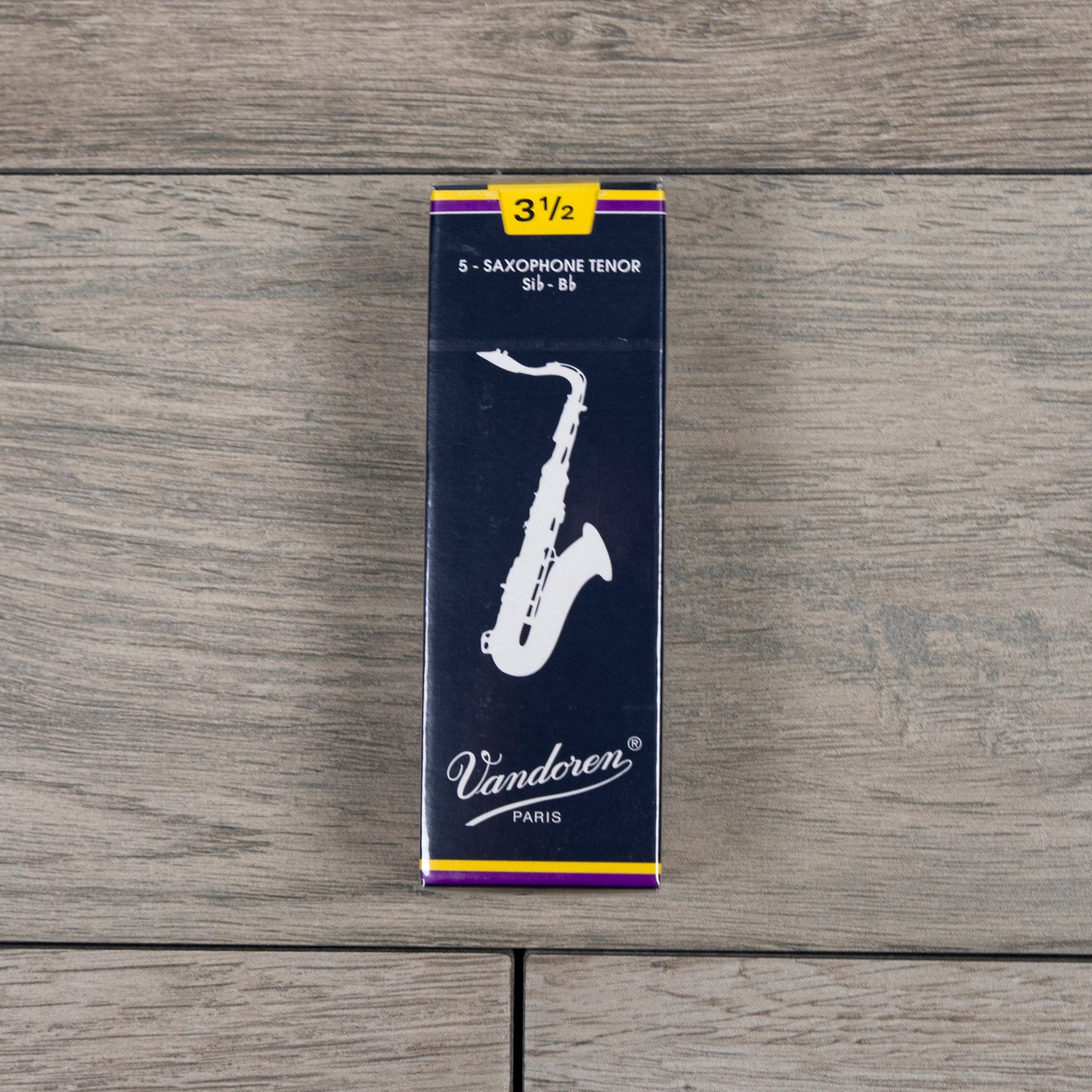 Vandoren Traditional Tenor Sax Reeds Strength 3.5 (Box of 5)