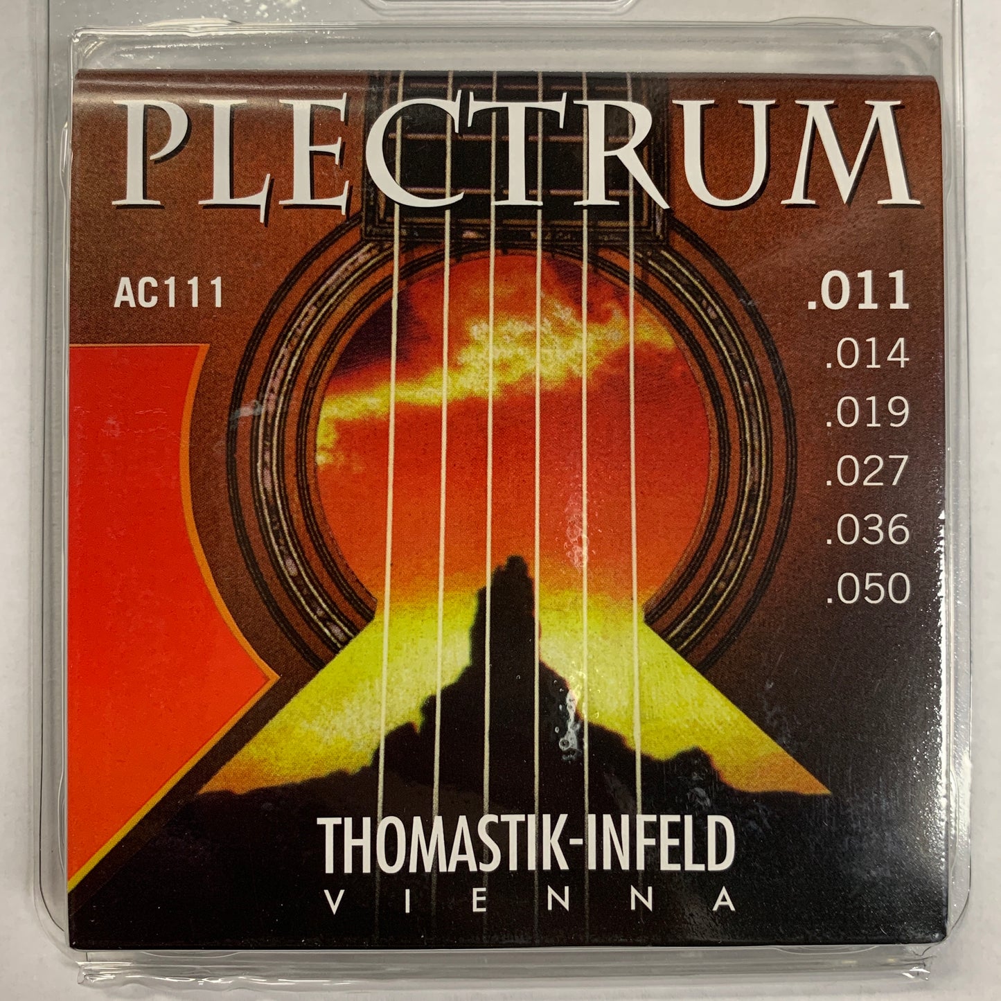 Thomastik Plectrum Hybrid Acoustic Guitar Strings, Light, 11-50
