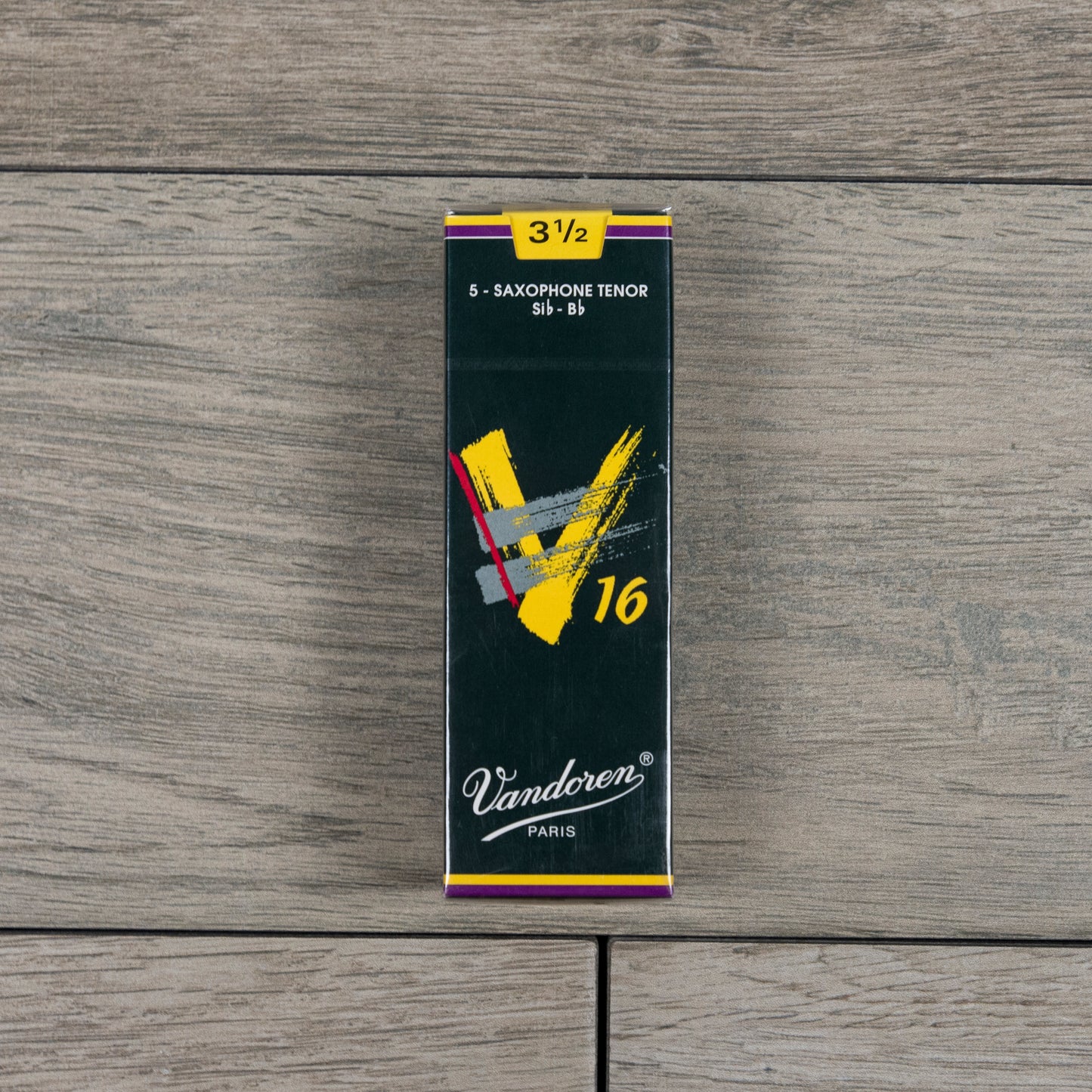 Vandoren V16 Tenor Sax Reeds Strength 3.5 (Box of 5)