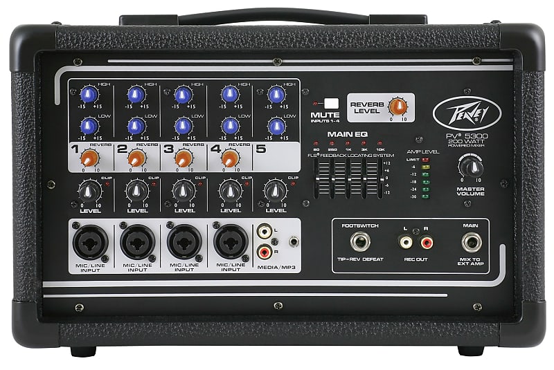 Peavey PV 5300 5 Channel Powered Mixer
