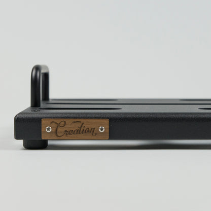 Creation Music Company Aero Series 17x7 Pedalboard Matte Black with Soft Case