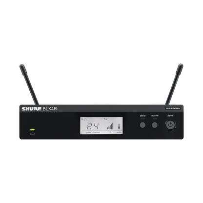 Shure BLX14R/MX53 Wireless Rack-Mount Presenter System with MX153 Earset Mic, H10 542MHz-572MHz