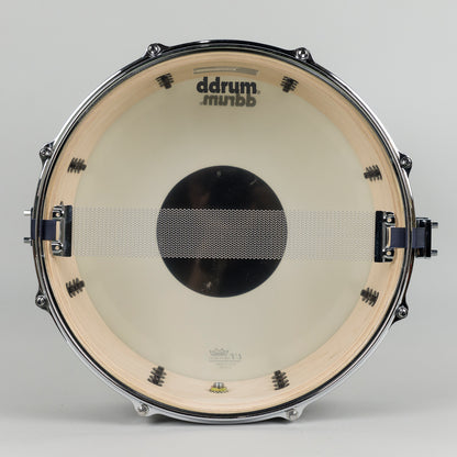 ddrum Dominion 5.5" x 14" Snare Drum in Transparent Black
