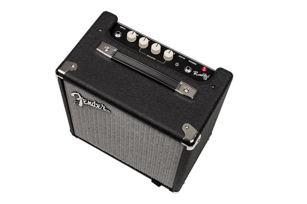 Fender Rumble 15 (V3), 120V, Bass Amp Black/Silver