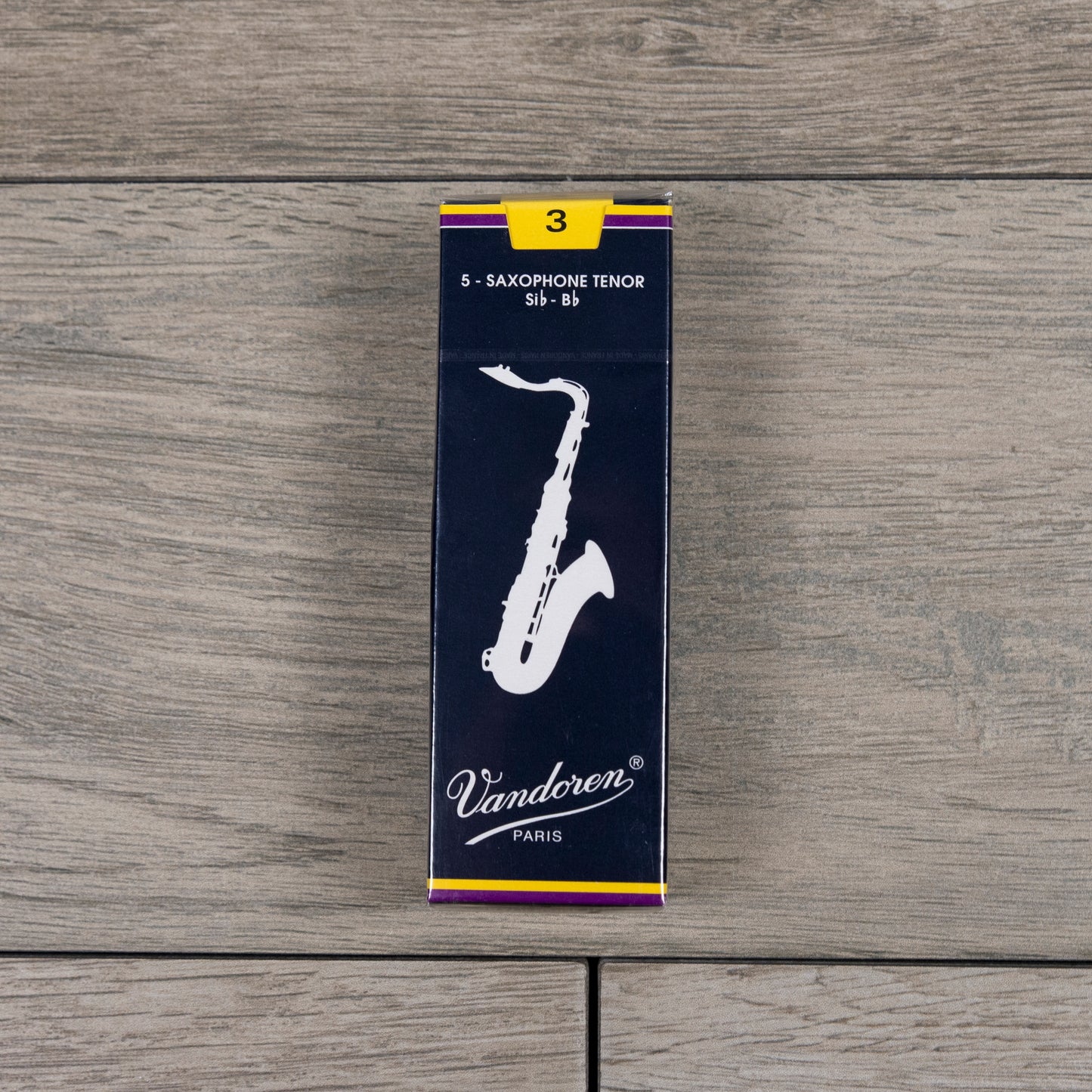 Vandoren Traditional Tenor Sax Reeds Strength 3 (Box of 5)