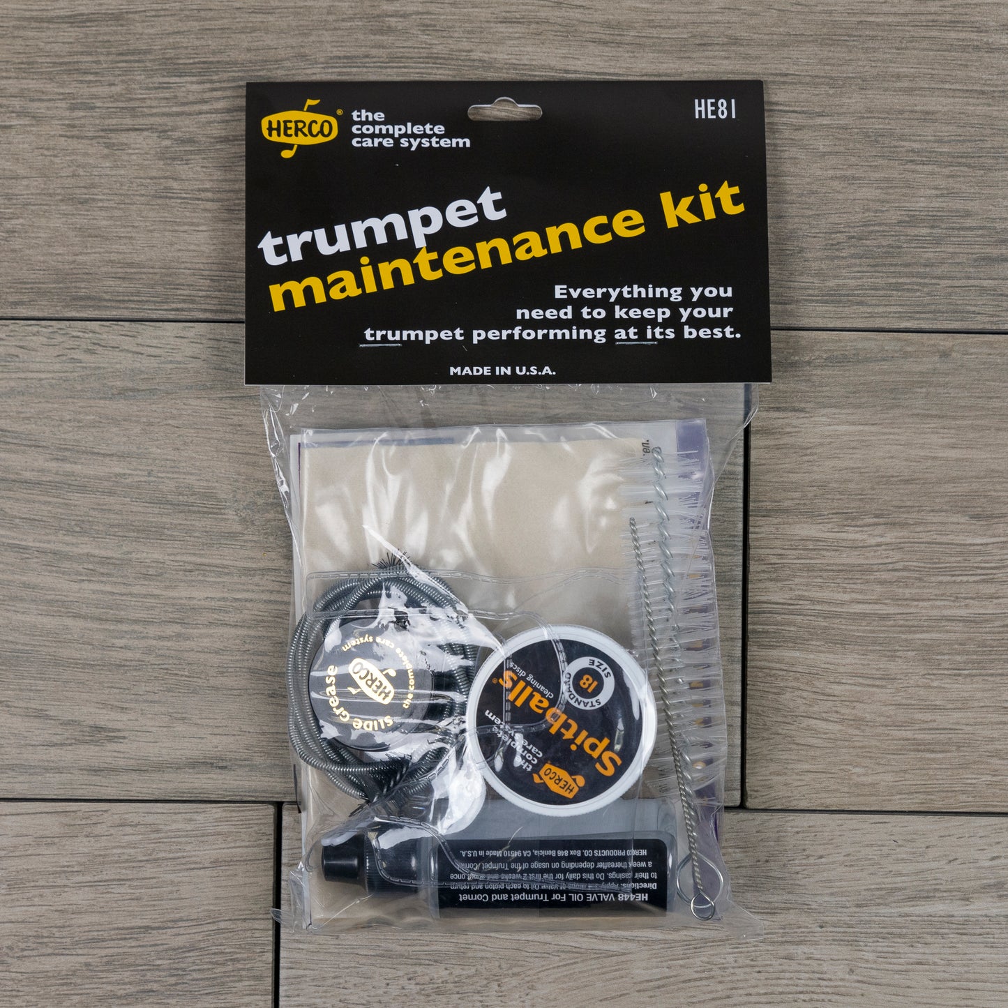 Herco Trumpet Care/Maintenance Kit