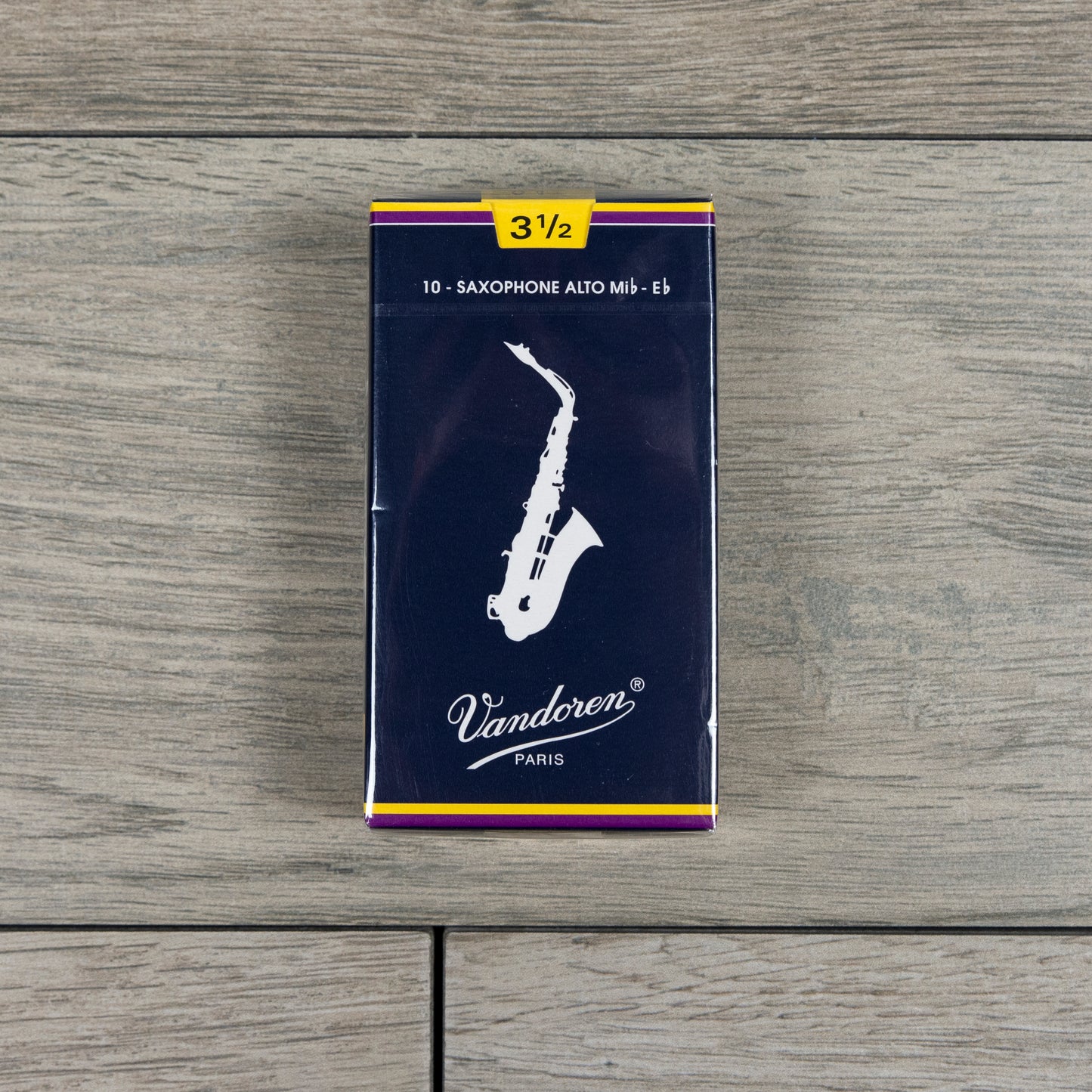 Vandoren Tradtional Alto Sax Reeds Strength 3.5 (Box of 10)