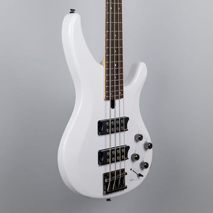 Yamaha TRBX304 4-String Bass Guitar in White