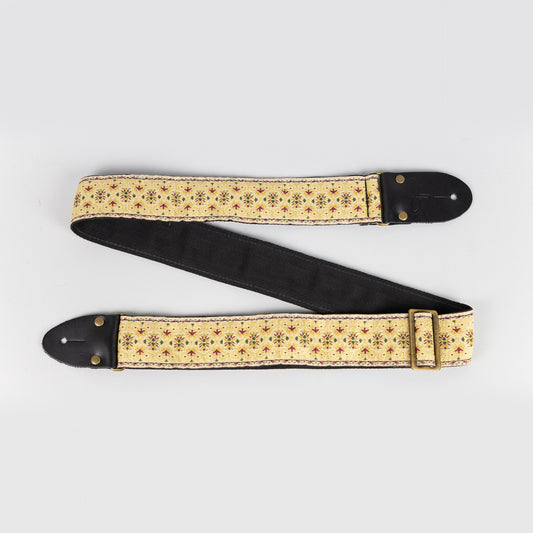 Paul Reed Smith 2" Retro Design Guitar Strap in Yellow/Gold  (Limited)