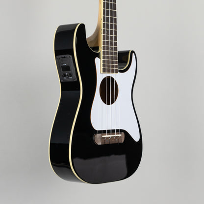 Fender Fullerton Strat Ukulele in Black