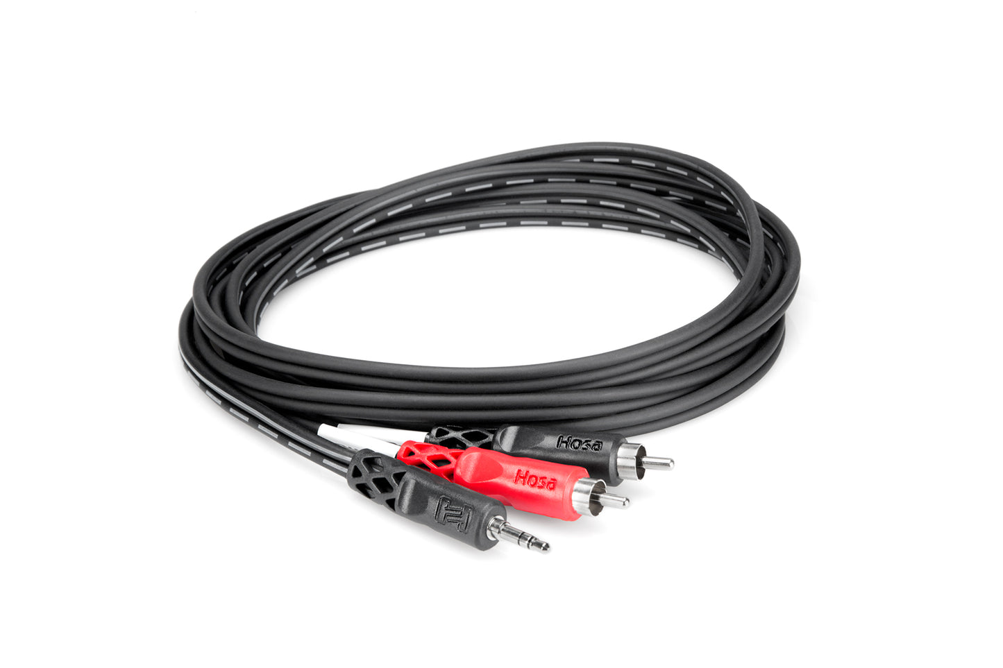 Hosa 6ft Stereo Breakout 3.5 mm TRS to Dual RCA