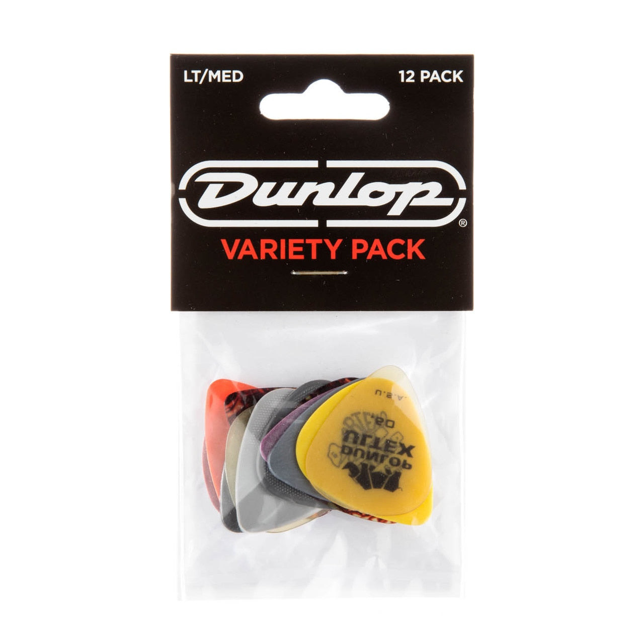 Dunlop Guitar Picks Light/Medium Variety Pack, 12-Pack
