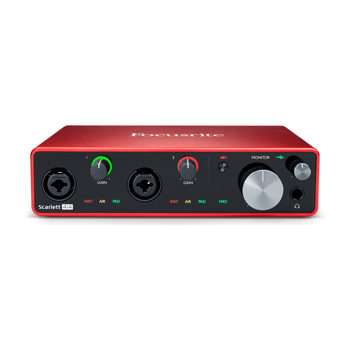 Focusrite Scarlett 4i4 3rd Gen USB Audio Interface