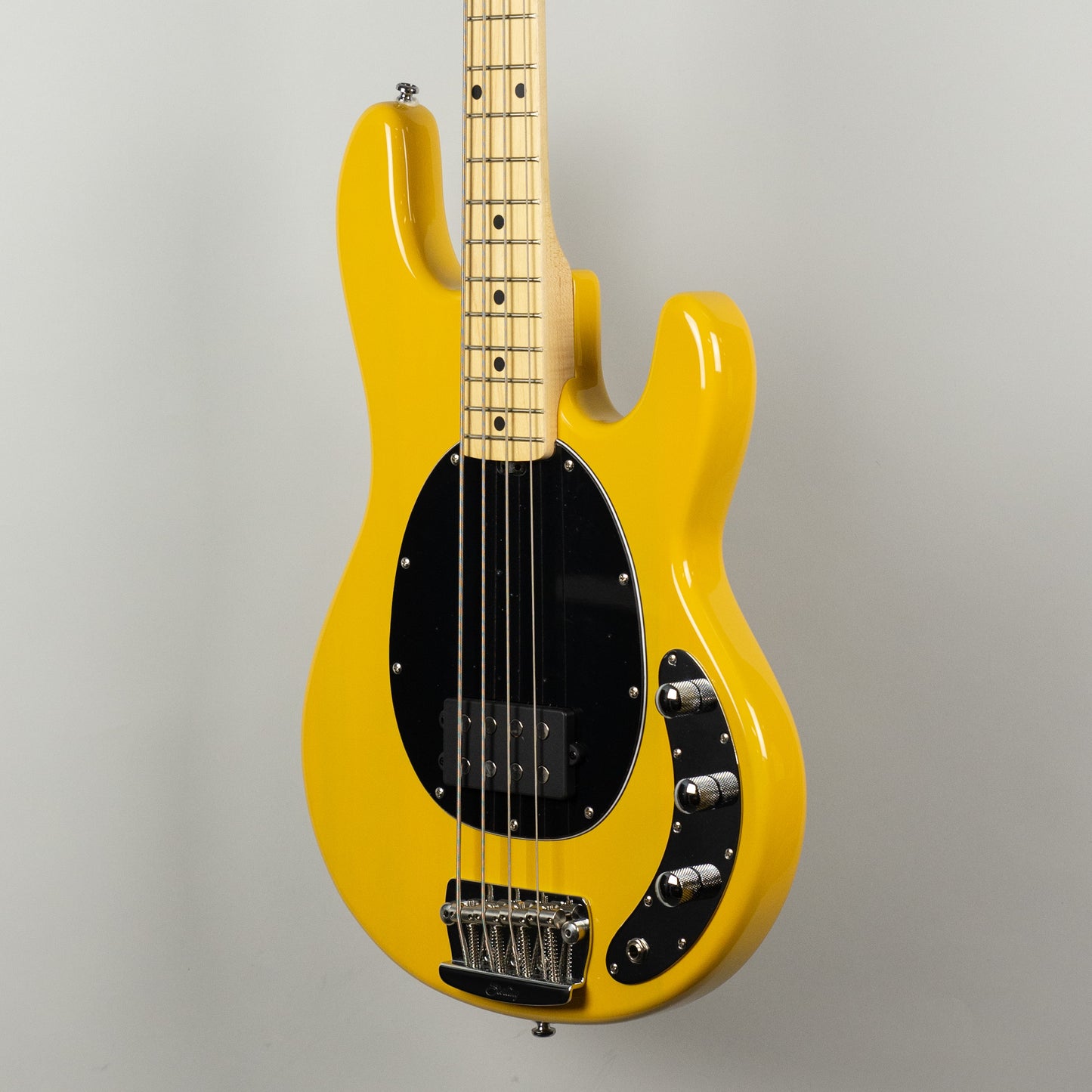 Sterling Ray24CA StingRay Classic 4-String Bass Guitar in Butterscotch