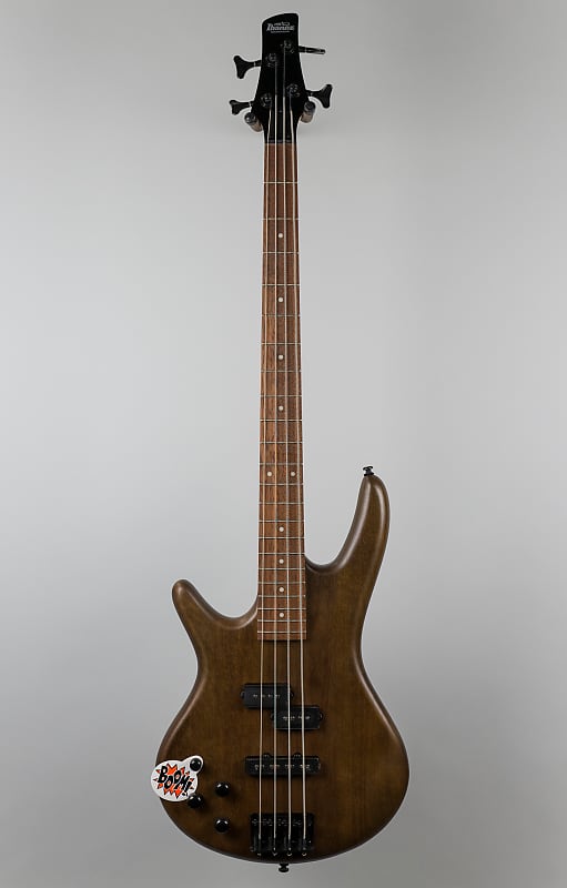 Ibanez GSR200BL-WNF Left-Handed 4-String Bass Guitar in Walnut Flat