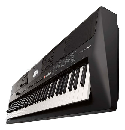 Yamaha PSR-EW410 Portable Keyboard, 76-Key, in Black