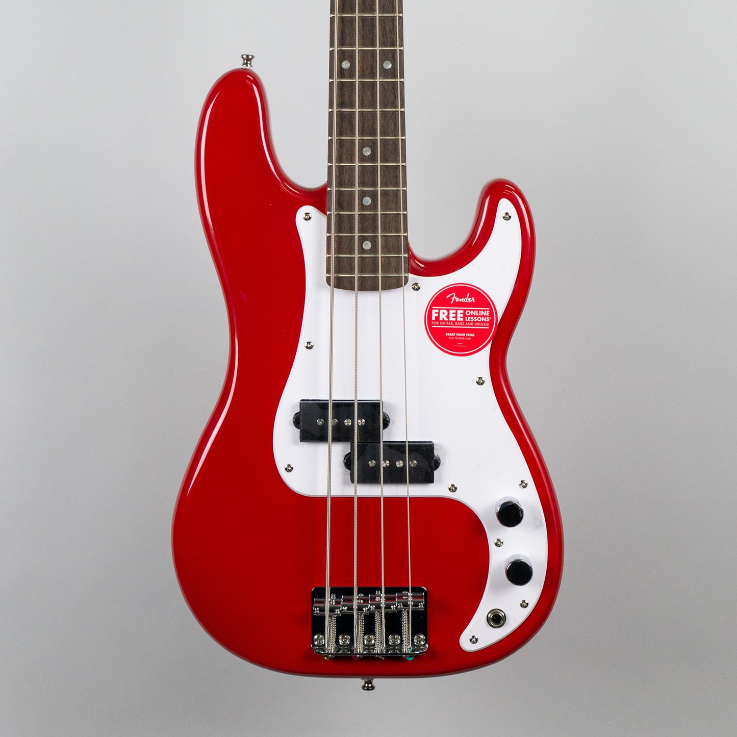 Squier Mini Precision Bass in Dakota Red