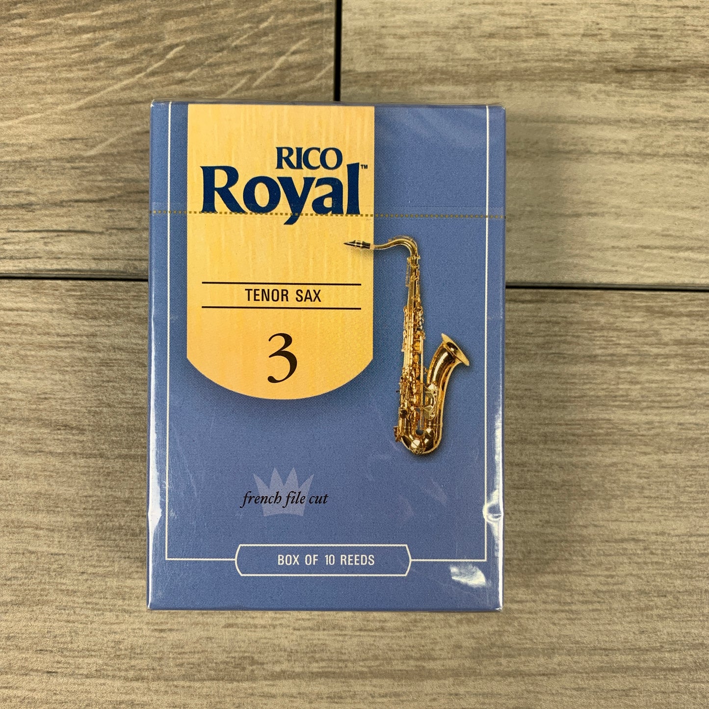 Royal by D'Addario Tenor Sax Reeds, Strength 3.0 (Box of 10)