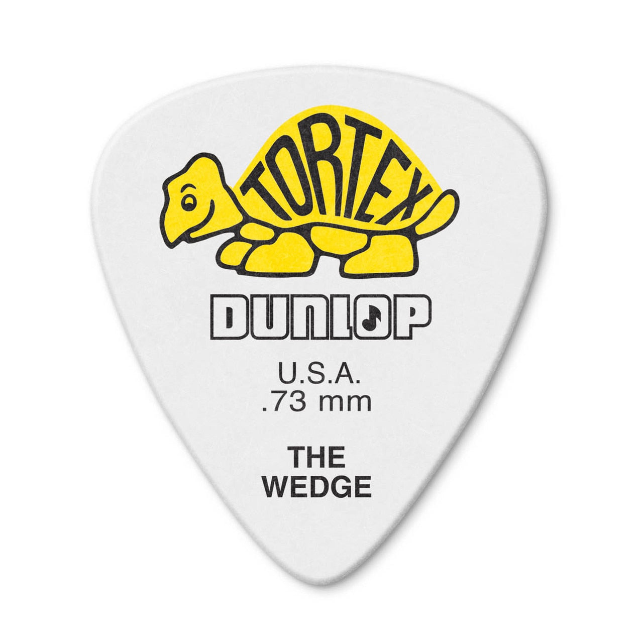Jim Dunlop Standard .73mm Yellow Guitar Pick, 12 Pack