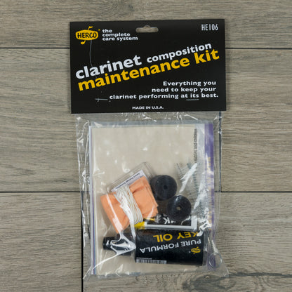 Herco Composite Clarinet Care/Maintenance Kit