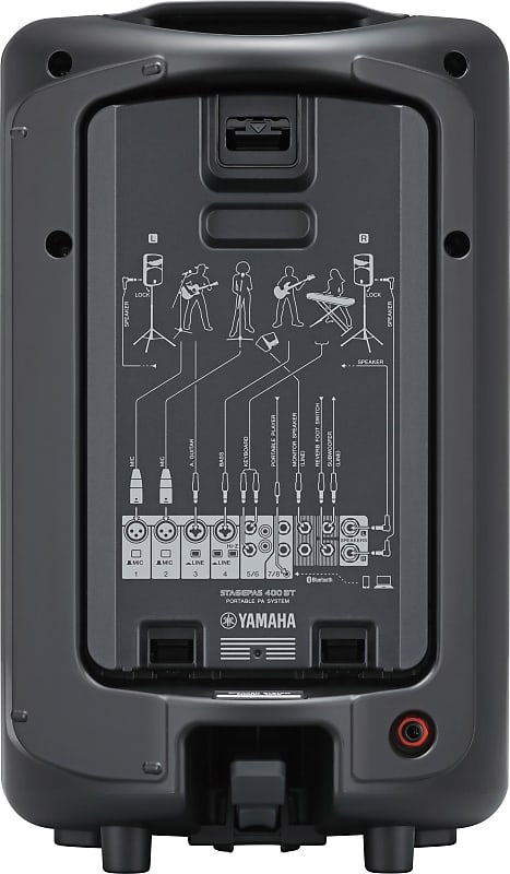 Yamaha StagePas 400BT Portable PA System W/Bluetooth